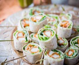 Buffalo Chicken Sushi Roll